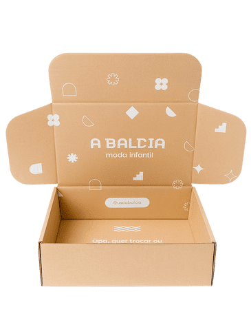 Caixa de Papelão Ecommerce e Transporte