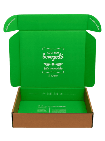 Caixa de Papelão Ecommerce e Transporte