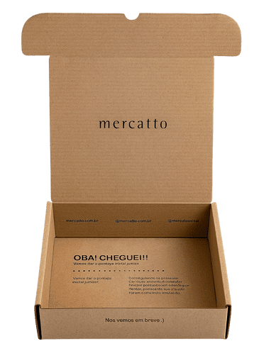 Caixa de Papelão Ecommerce e Transporte