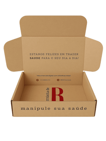 Caixa de Papelão Ecommerce e Transporte